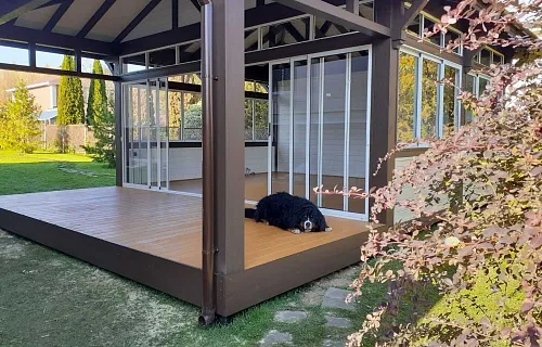 Застекленная беседка ГРАФСКАЯ ПРИСТАНЬ 3.0 — Фото 5