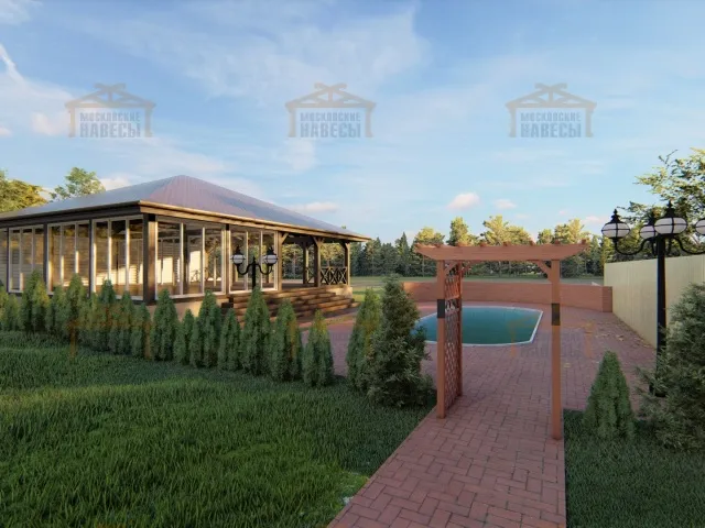 Застекленная беседка ТРИУМФ — Фото 5