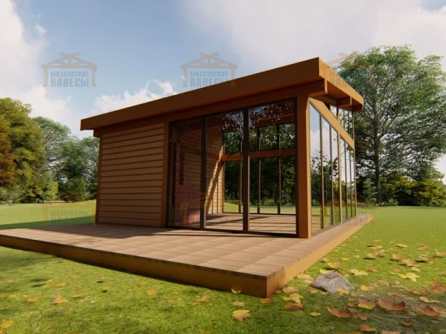 Застекленная беседка САПФИР — Фото 2