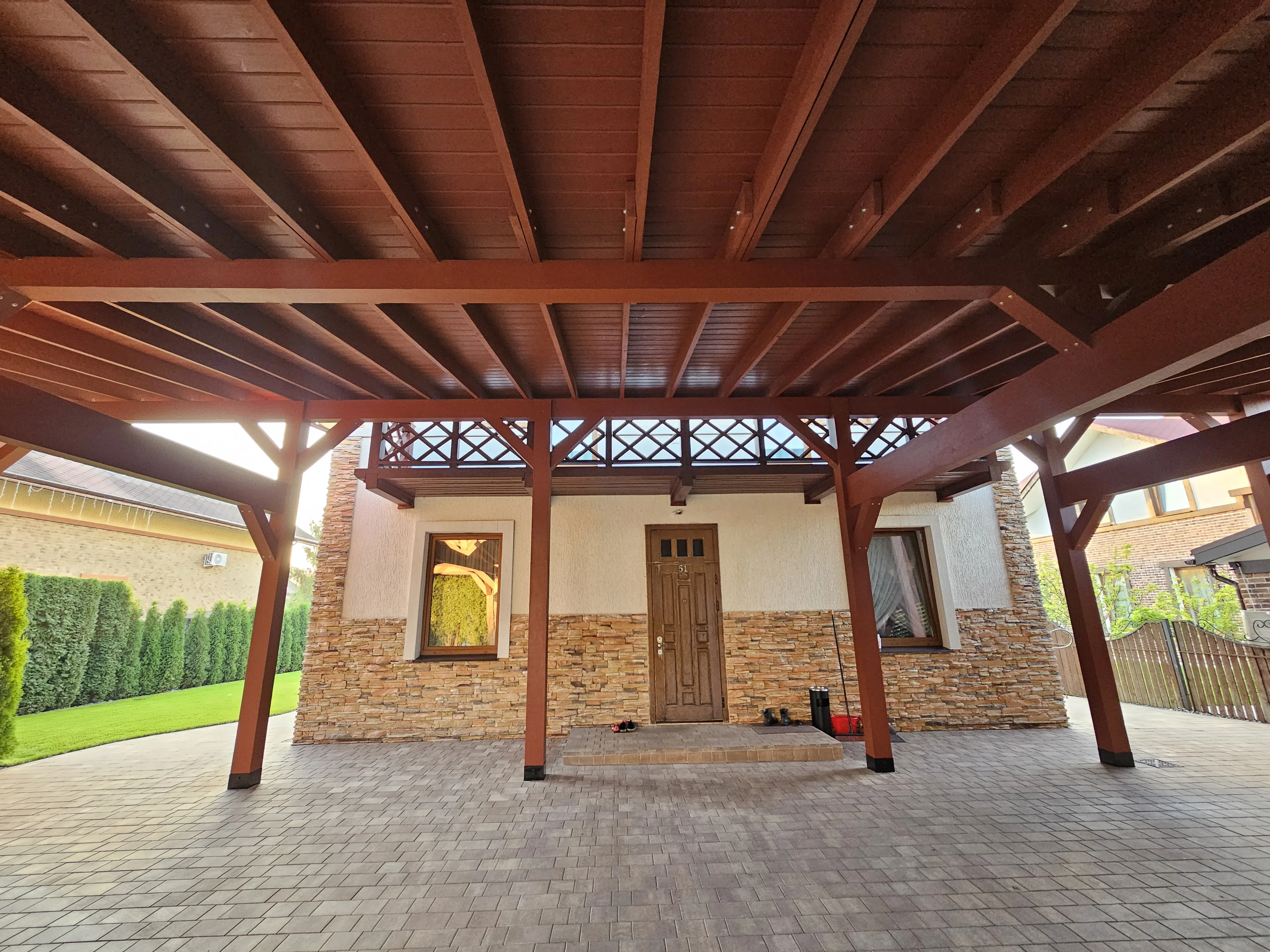 Навес для автомобилей МЕРИДИАН — Фото 8