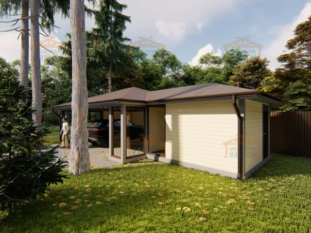 Навес-гараж БАЛТИК — Фото 2