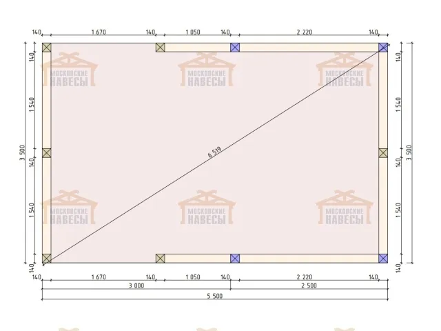 НАВЕС-БЕСЕДКА КЕПЛЕР — Фото 6