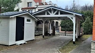 Навес для авто и хозблок ИЗМИР - миниатюра