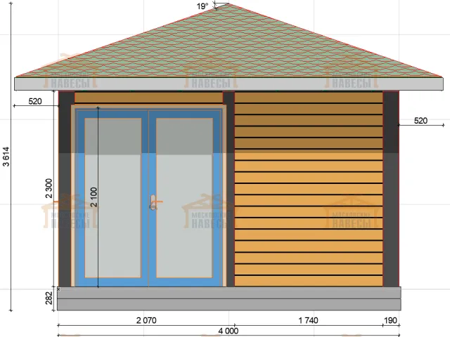 Застекленная беседка ВЕНЕРА — Фото 7
