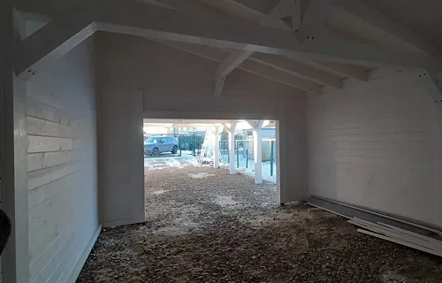 Навес с гаражом МЕДВЕЖИЙ — Фото 4