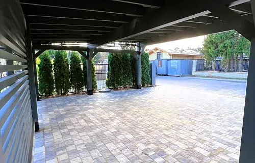 Навес для двух машин РОНДО — Фото 2