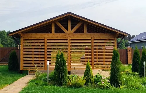 Навес для двух машин КАНТРИ 2.0 — Фото 4