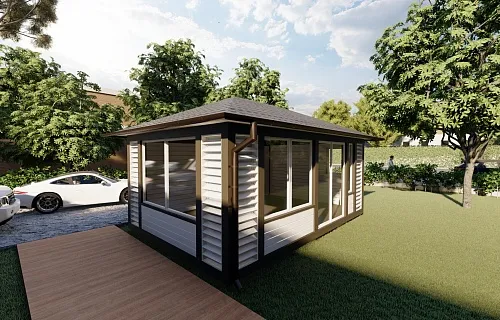 Застекленная беседка АКВИТАНИЯ — Фото 2