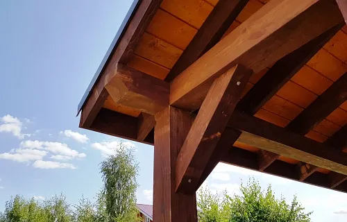 НАВЕС-БЕСЕДКА ОРФЕЙ — Фото 3