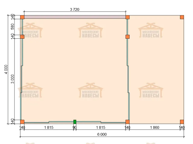 Застекленная беседка АДМИРАЛ — Фото 9