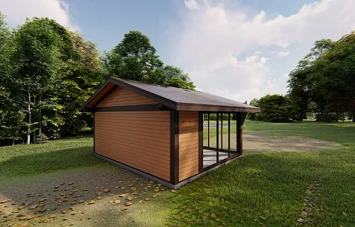 Застекленная беседка МОНТАНА MAXI — Фото 8