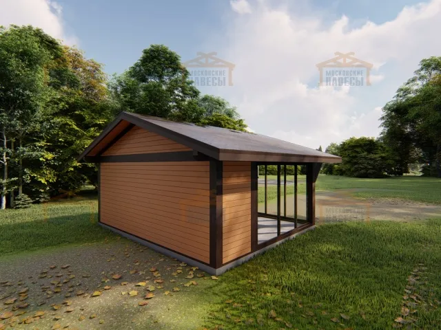 Застекленная беседка МОНТАНА MAXI — Фото 8