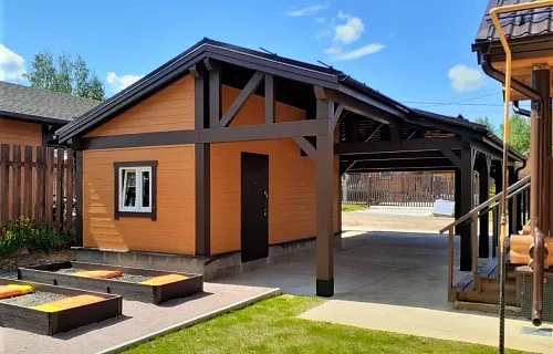 Навес с хозблоком АТМОСФЕРА — Фото 2