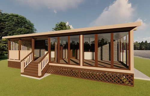 ВЕРАНДА К ДОМУ РИЧМОНД — Фото 2