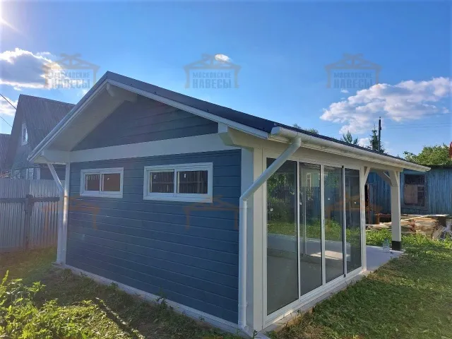 Застекленная беседка БУРЕВЕСТНИК — Фото 6