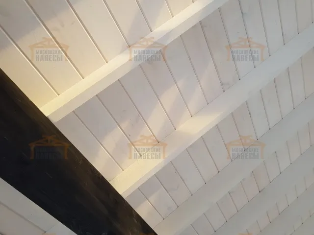 Навес для двух машин с хозблоком РИВЬЕРА — Фото 8