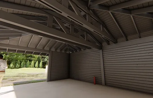 НАВЕС-БЕСЕДКА ИКС — Фото 4