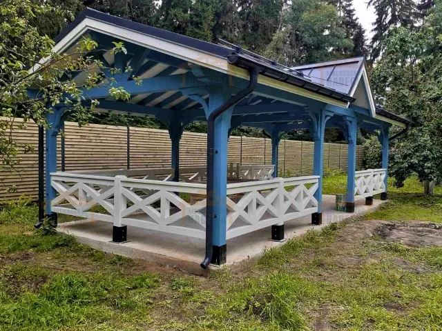 НАВЕС-БЕСЕДКА НЕРОН 2.0 — Фото 2