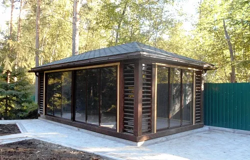 Застекленная беседка ЦЕЗАРЬ — Фото 4