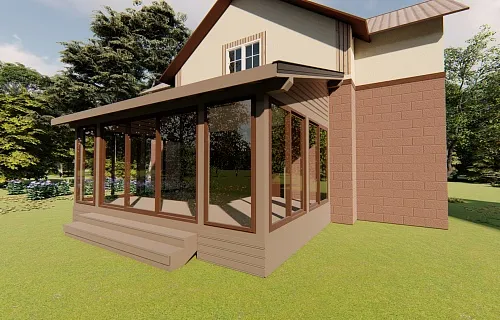 Застекленная беседка ЮНОНА — Фото 4