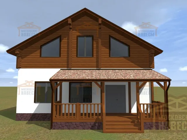 ВЕРАНДА К ДОМУ АЛЬФА — Фото 3