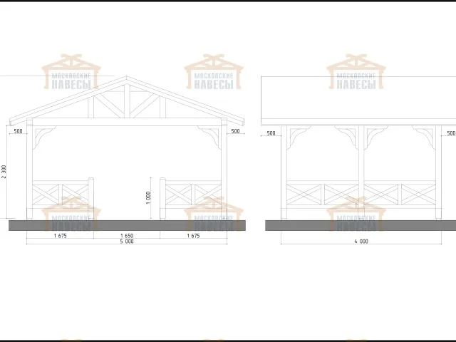 НАВЕС-БЕСЕДКА НЕРОН — Фото 3