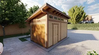 ГАРАЖ ДЛЯ МАШИНЫ ЛИОН - миниатюра