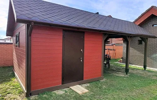 НАВЕС-БЕСЕДКА КАРПАТЫ 2.0 — Фото 3