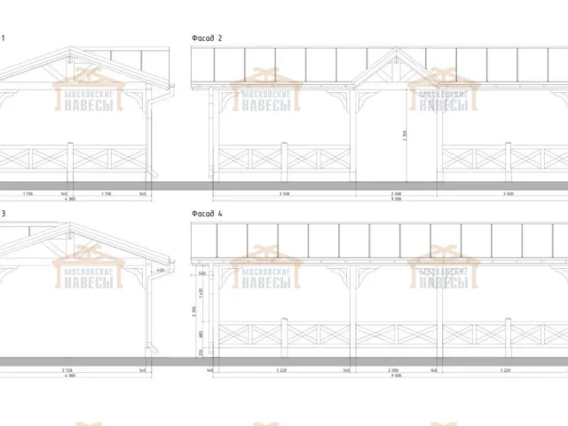 НАВЕС-БЕСЕДКА НЕРОН 2.0 — Фото 7
