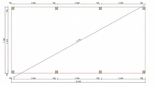 Односкатный навес для авто БЕРГАМО - миниатюра
