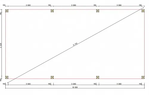 Односкатный навес для авто БЕРГАМО — Фото 5