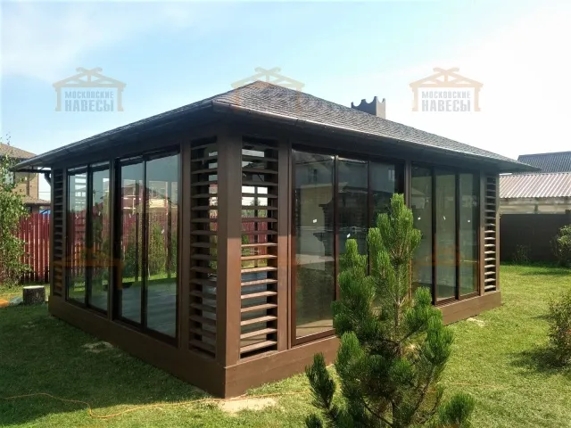 Застекленная беседка АНГЛИЙСКАЯ — Фото 10