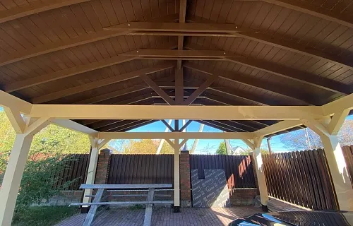 Деревянный навес РУБЛЕВСКИЙ — Фото 3