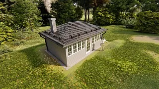 Застекленная беседка СУОМИ - миниатюра