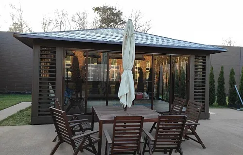 Застекленная беседка АНГЛИЙСКАЯ — Фото 3