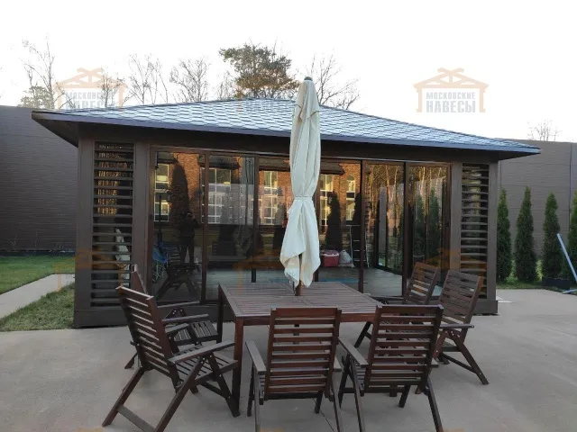 Застекленная беседка АНГЛИЙСКАЯ — Фото 3