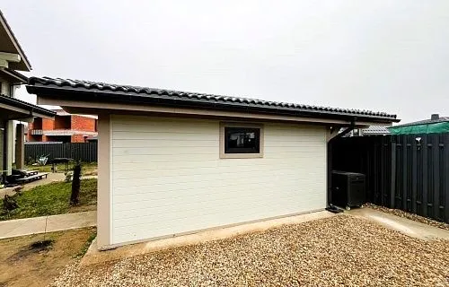 Навес для двух машин с хозблоком ИСТРА — Фото 4