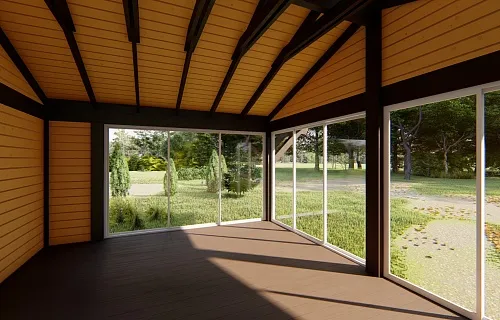 Застекленная беседка МОНТАНА 4.0 — Фото 6