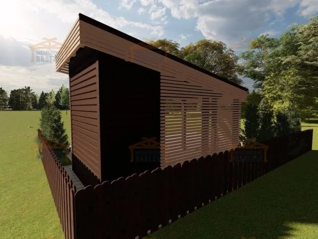 НАВЕС-БЕСЕДКА ЛАВАНДА — Фото 4