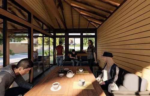 Застекленная беседка ГРАФСКАЯ ПРИСТАНЬ — Фото 8