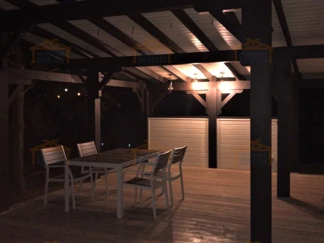 ВЕРАНДА-ТЕРРАСА К ДОМУ ПРОСТОР — Фото 3