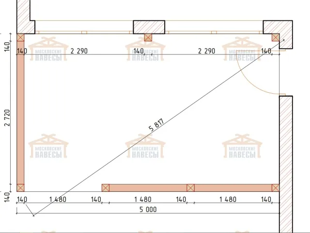 ДЕРЕВЯННАЯ ВЕРАНДА ВЕГА — Фото 5