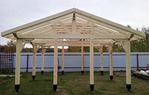 НАВЕС ДЛЯ БАРБЕКЮ ТЕРРА — Фото 3