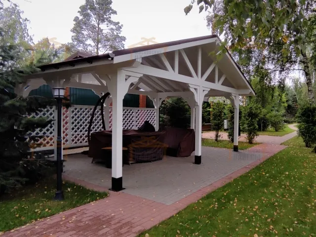 НАВЕС ДЛЯ БАРБЕКЮ ЭДЕМ 2 — Фото 5