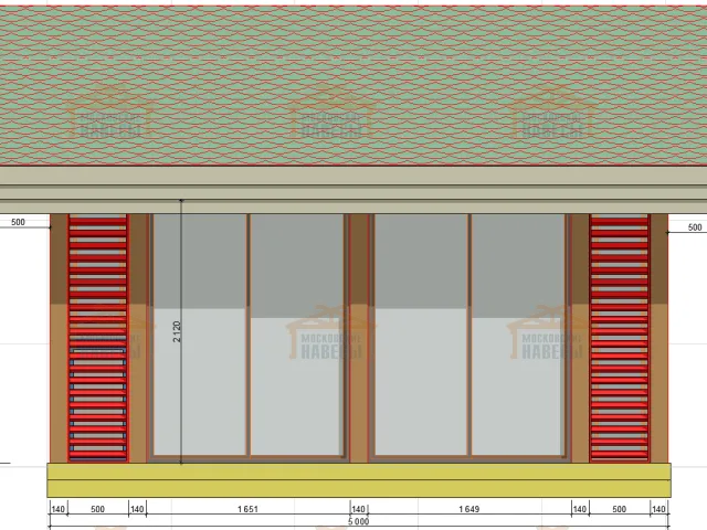 Застекленная беседка АНГЛИЙСКАЯ 2.0 — Фото 8