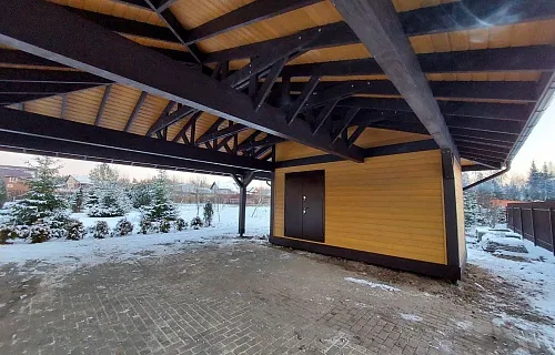 Навес с хозблоком АРИЗОНА — Фото 5