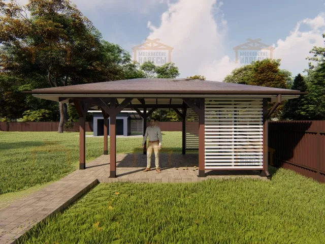 НАВЕС-БЕСЕДКА АРИАДА — Фото 4