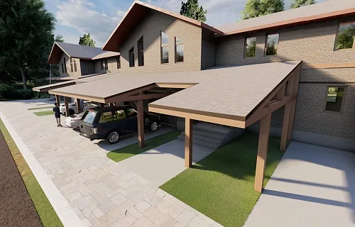 Навес для машин ТАУНХАУС — Фото 2