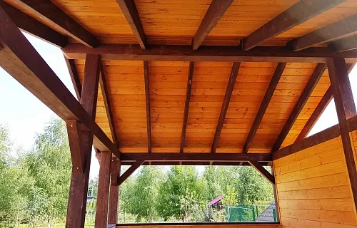 НАВЕС-БЕСЕДКА ОРФЕЙ — Фото 4