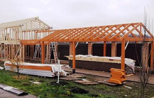 Гараж и навес для автомобилей БАРВИХА — Фото 8